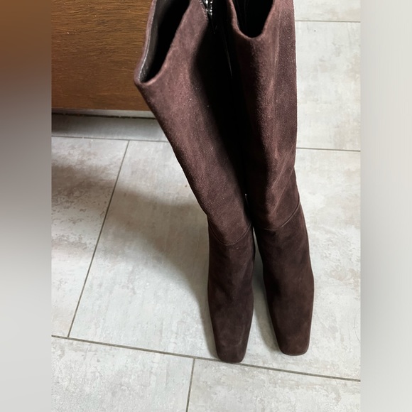 NWOT Prada - tall suede boots - size 39.5 - Picture 5 of 5